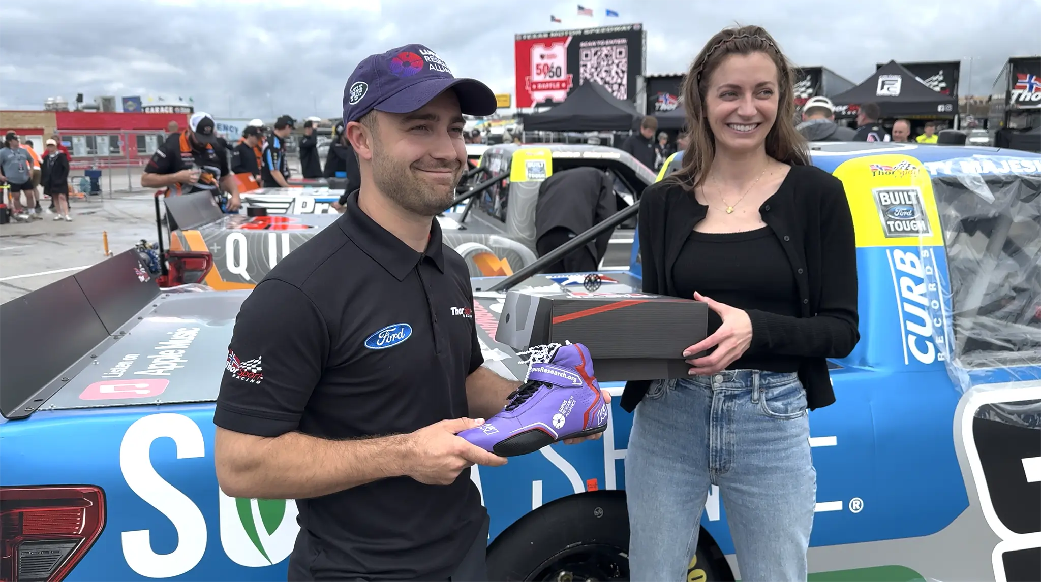 Ty and Ali with LRA Shoes