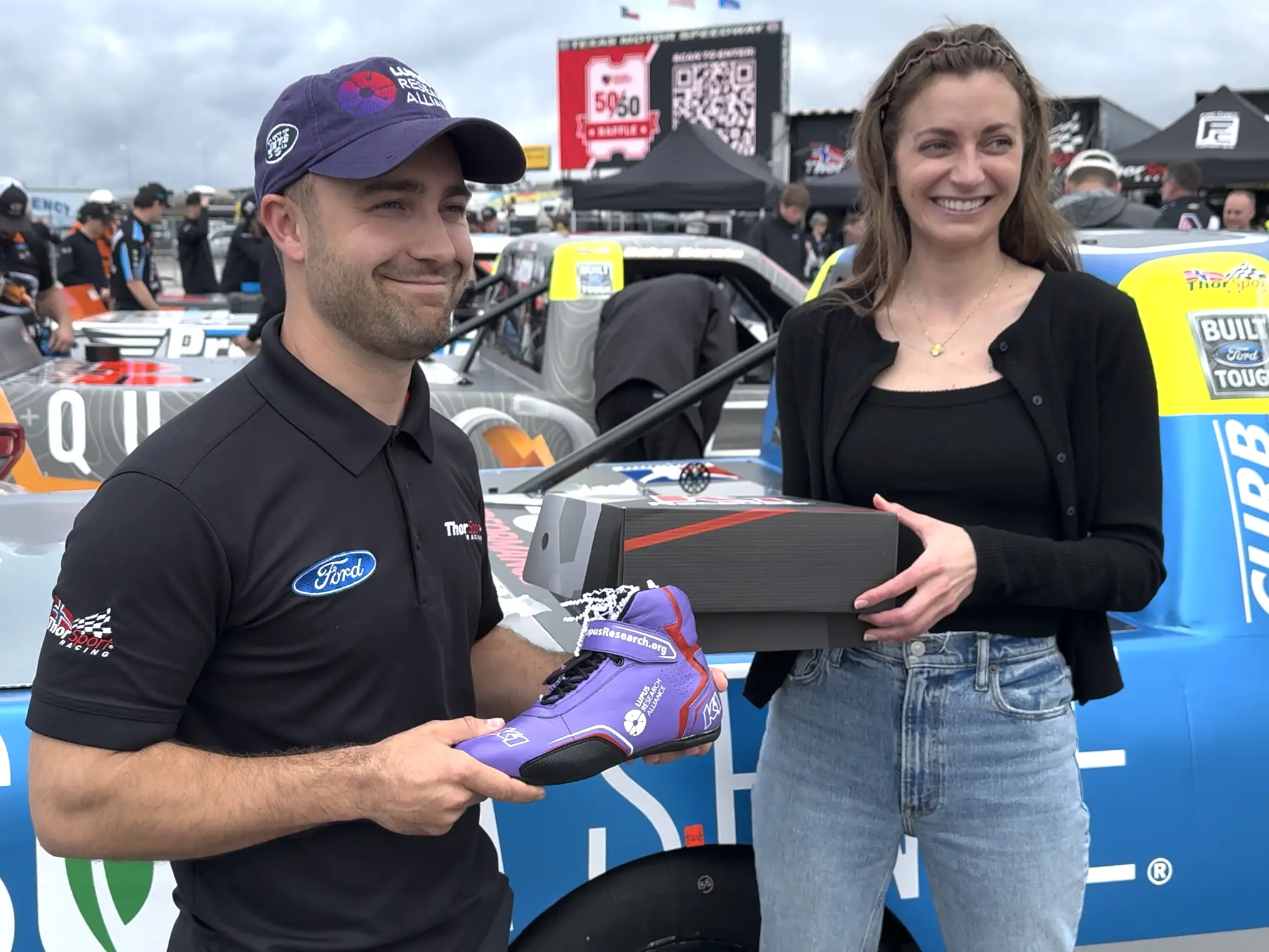 Ty and Ali with LRA Shoes